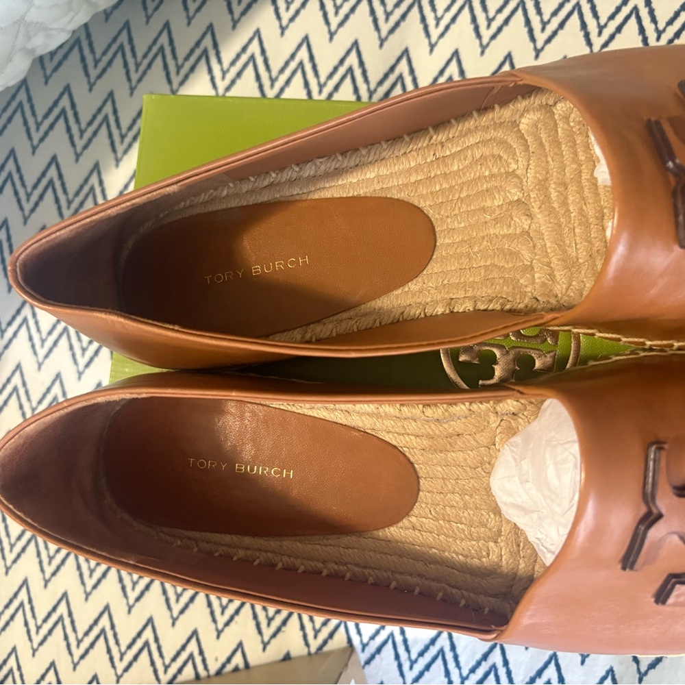 Tory Burch Brown Espadrille Flats - Picture 4 of 6